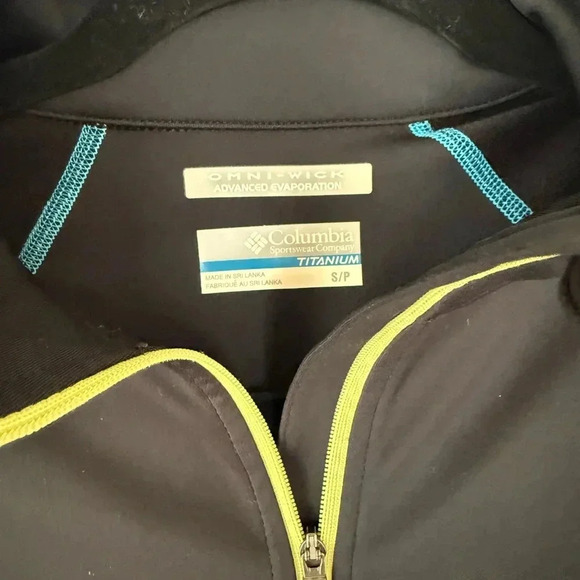 COLUMBIA titanium long sleeve jacket sz s - Picture 4 of 5